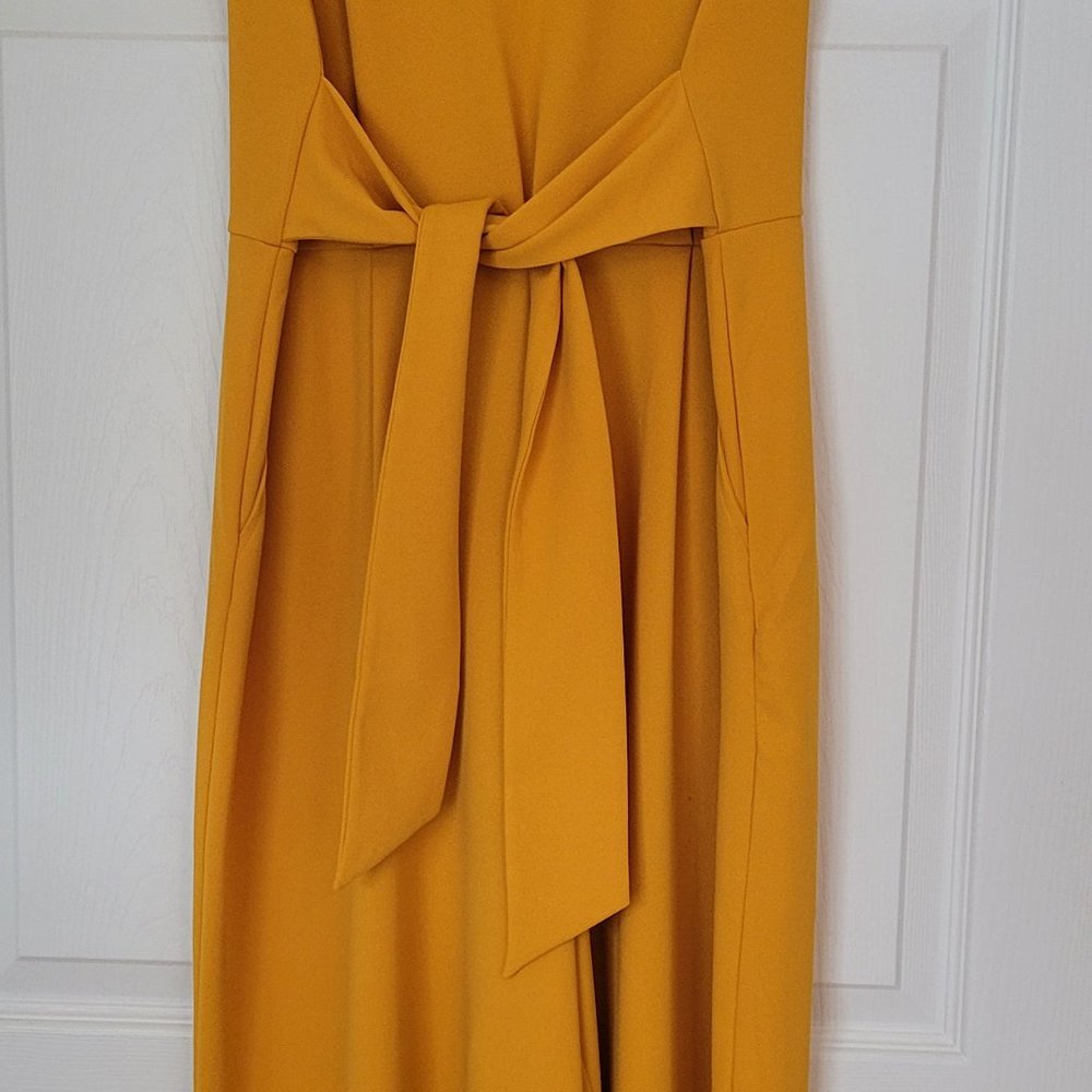 Ladies Golden Jumpsuit Size M